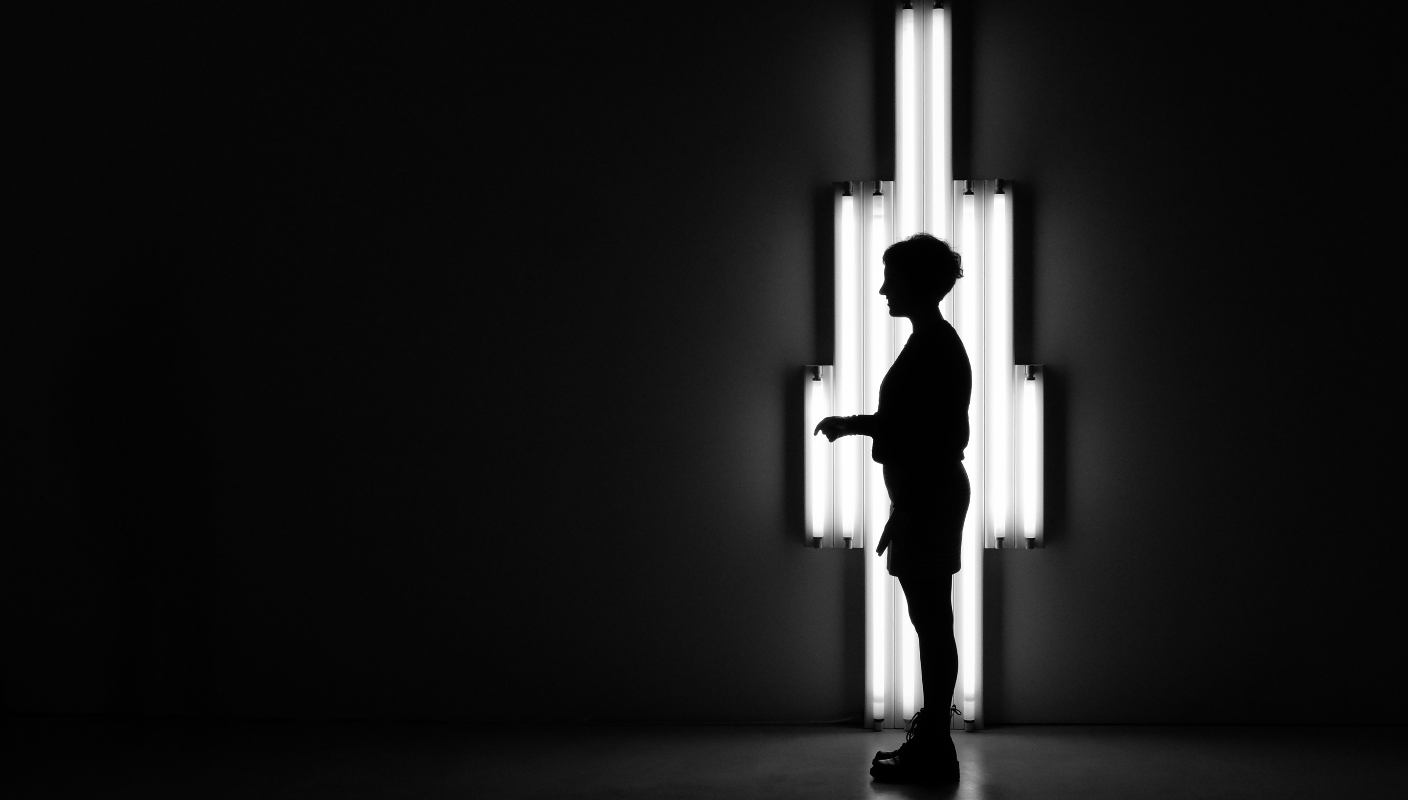 Silhouette of a woman to symbolize privacy