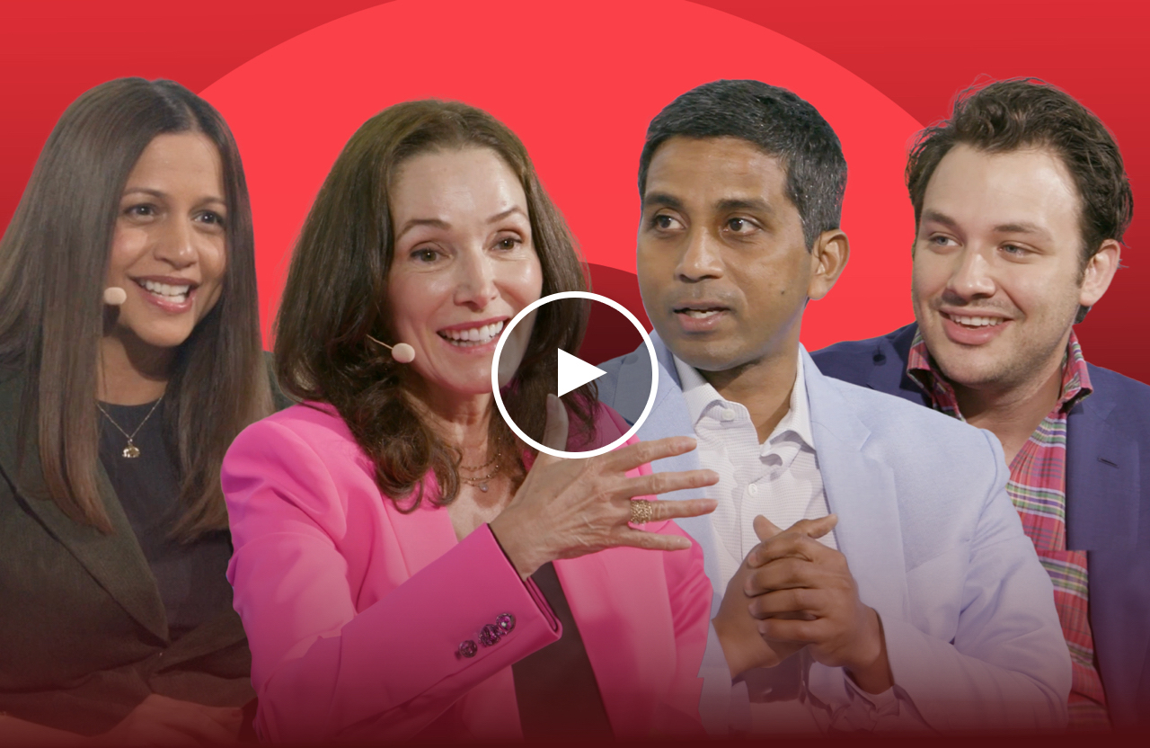 The Fast Company Innovation Festival, featuring Teresa, Ben, and Nigel