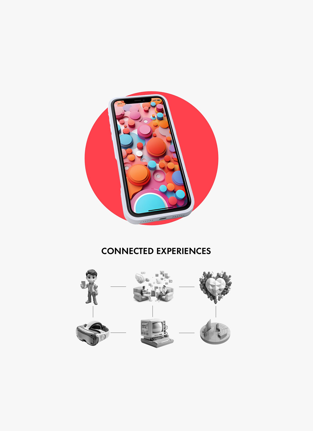 An illustration of a mobile phone