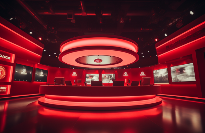 Television broadcast studio