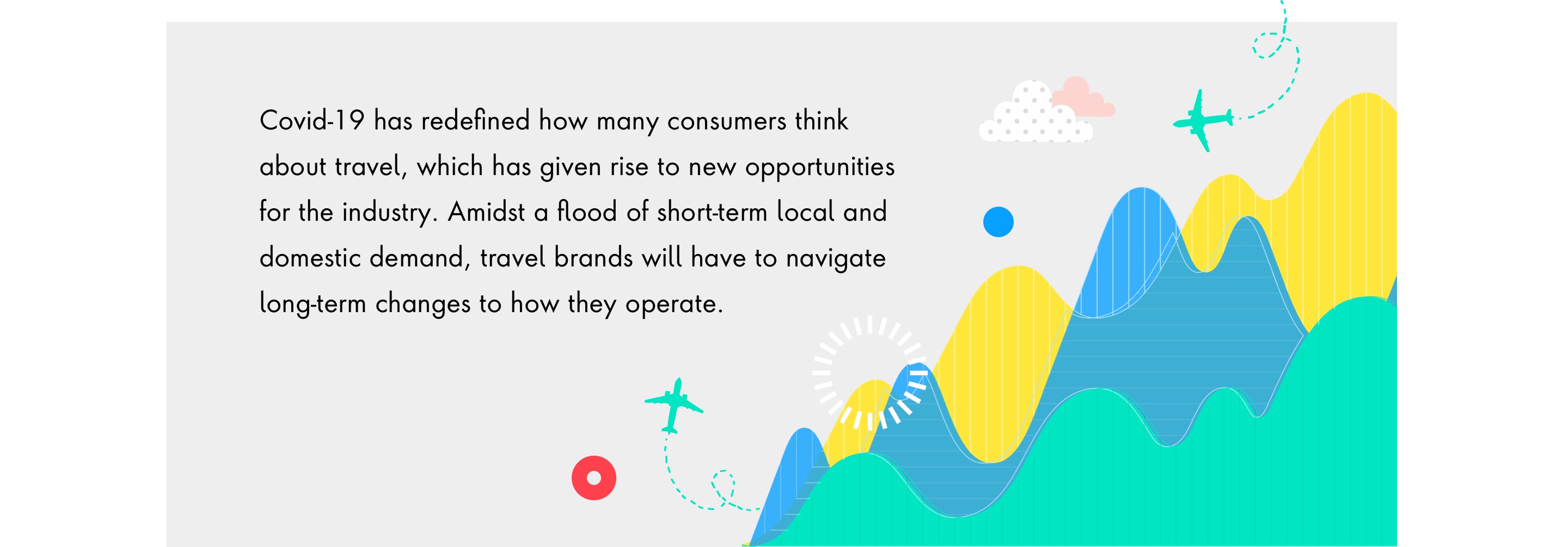 Covid-19 has redefined how many consumers think about travel, which has given rise to new opportunities for the industry. Amidst a flood of short-term local and domestic demand, travel brands will have to navigate long-term changes to how they operate.