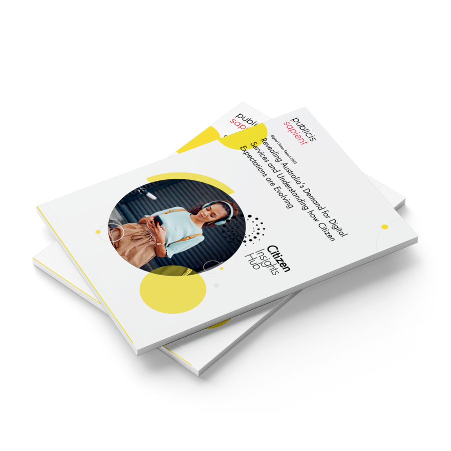 Mockup of the 2023 Digital Citizen Report