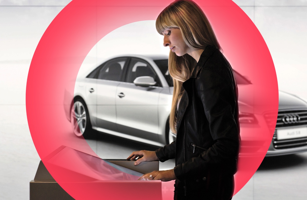 Audi showroom experience