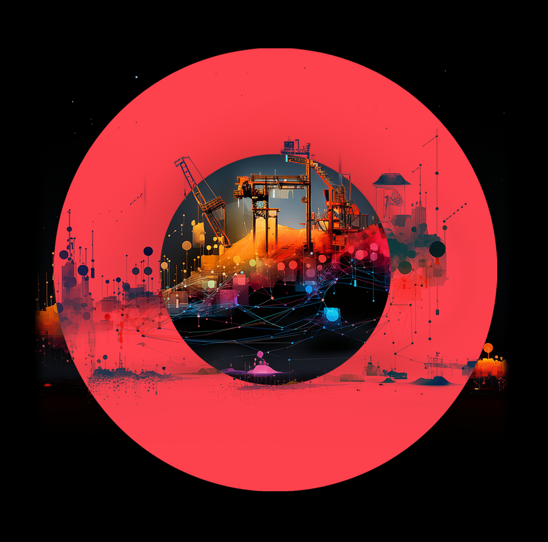 composite oil rig in Publicis Sapient aperture