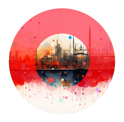 composite oil rig in Publicis Sapient aperture