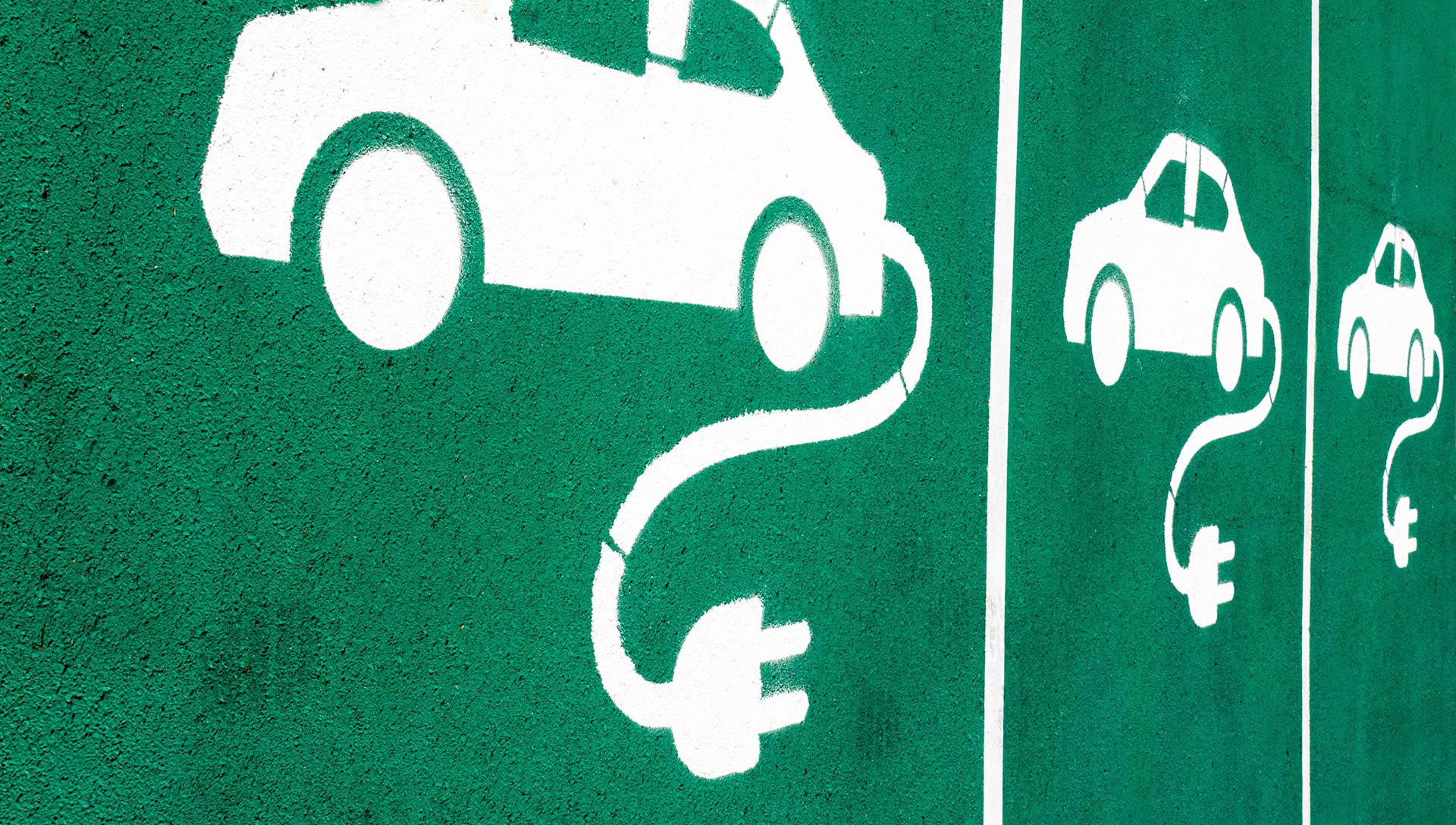Electric car signs