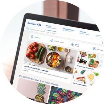 Carrefour website