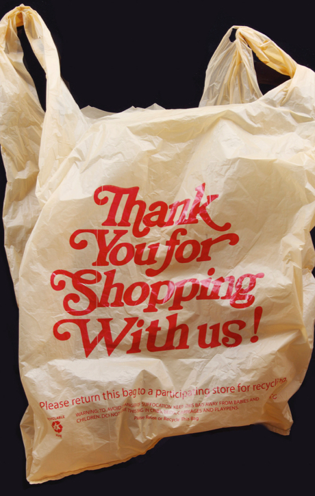 Plastic shopping bag