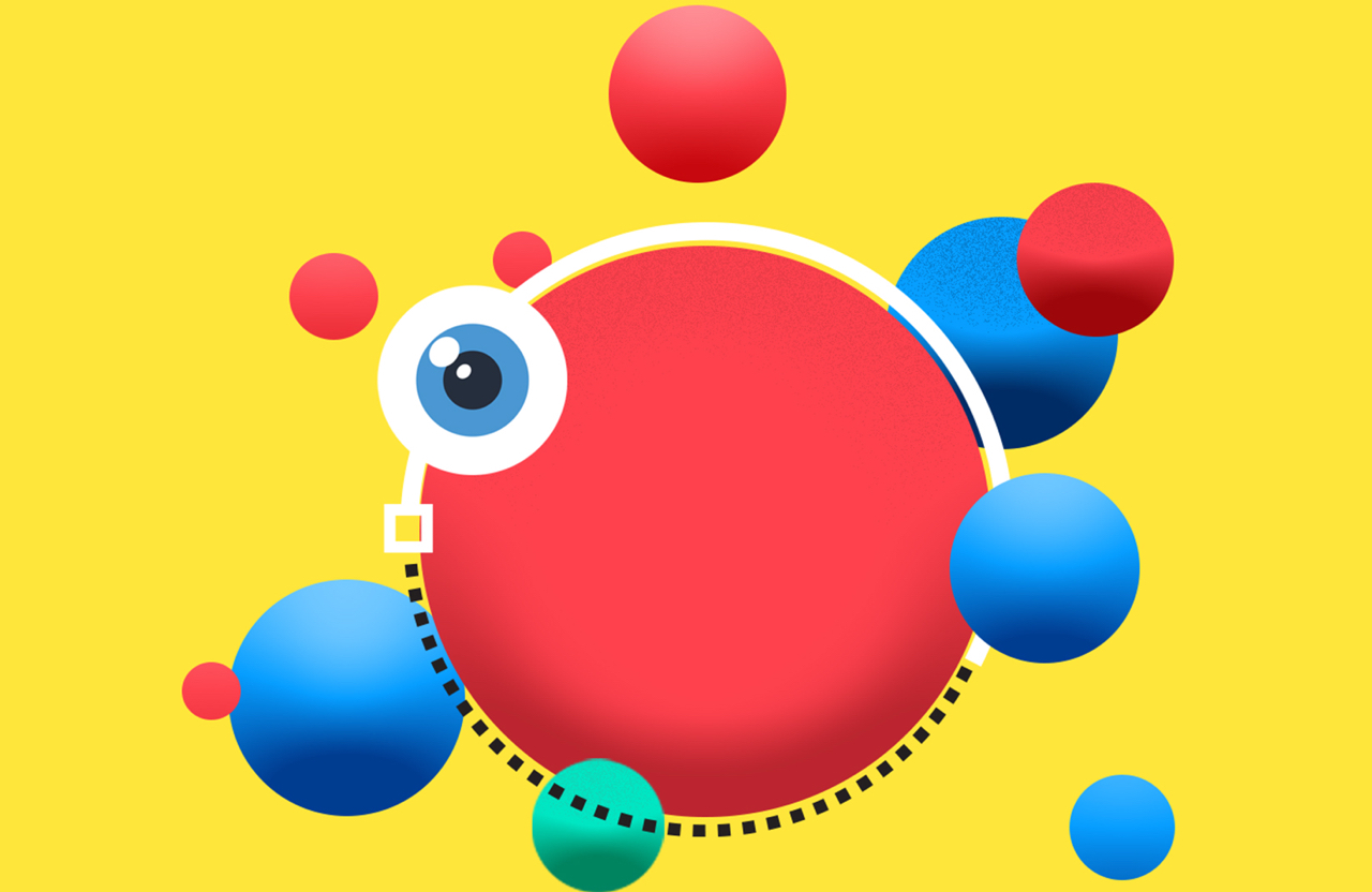 Image showing data moving in a computer flow