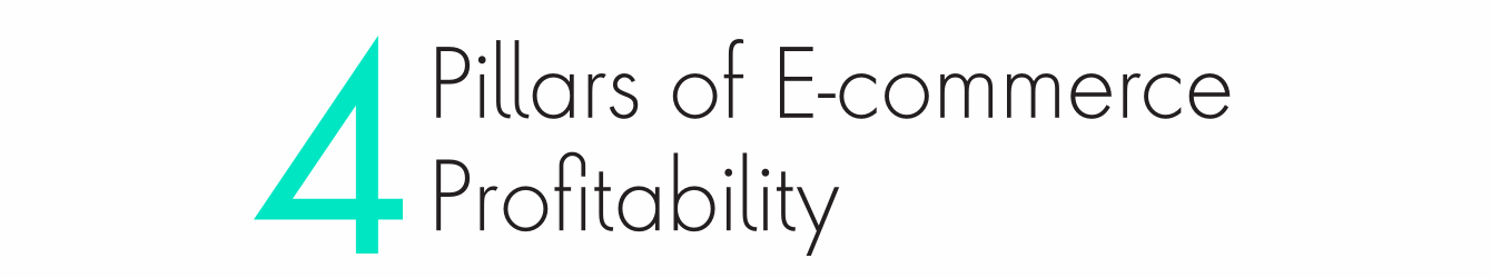 Four Pillars of E-Commerce Profitability Four Pillars of E-Commerce Profitability