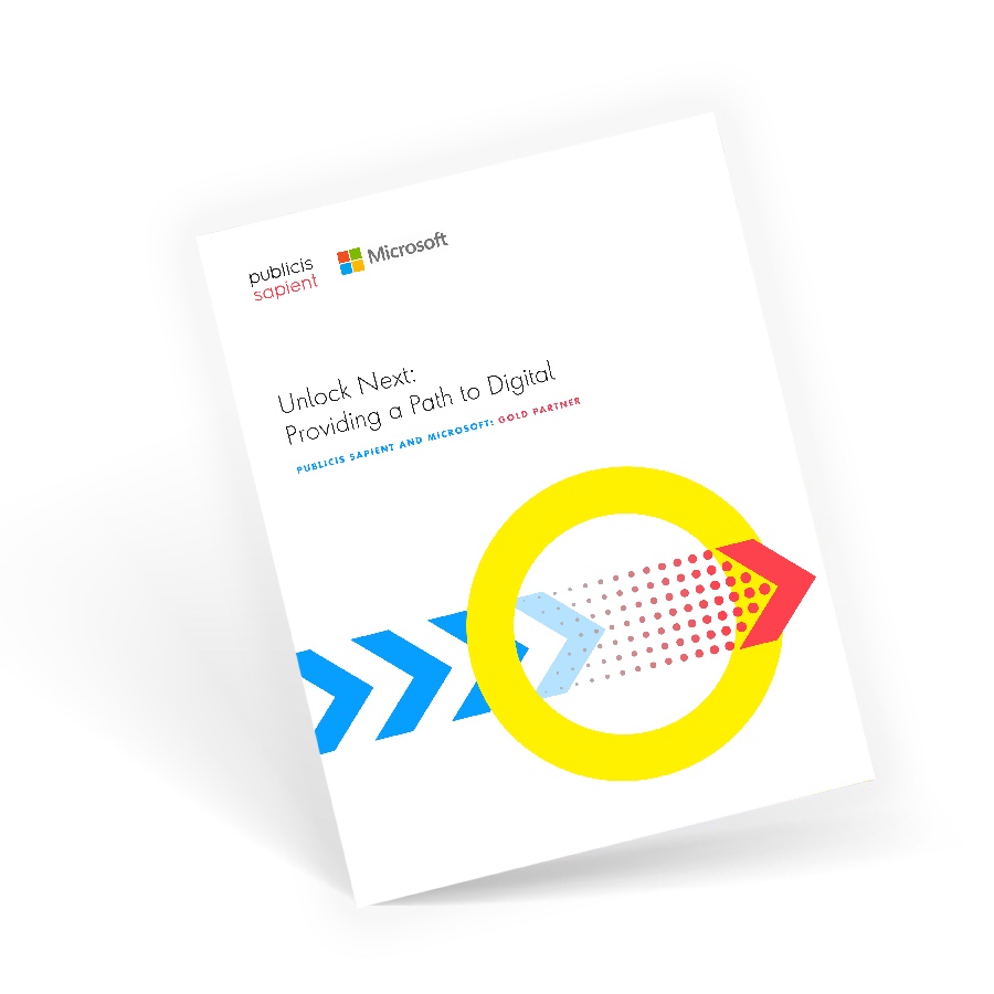 Our Microsoft Brochure cover