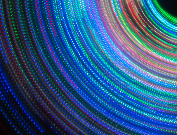 Colorful spiral