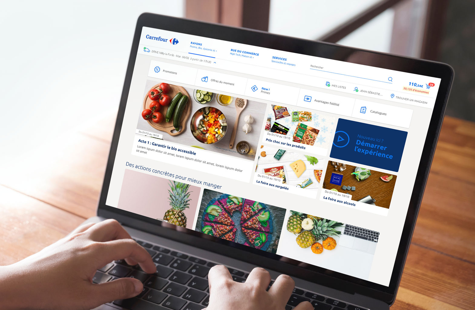 Carrefour Launches E-commerce in 6 Months