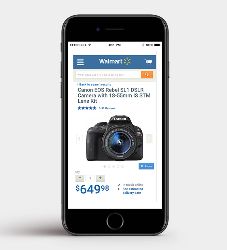 Walmart Rebrand, Our Work