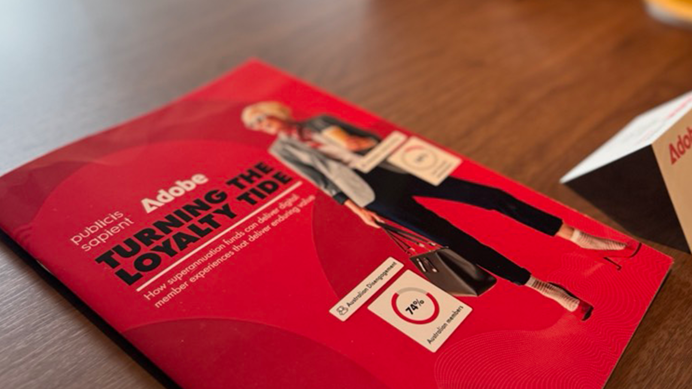 Printed hard copy of Superannuation DMX Report on table