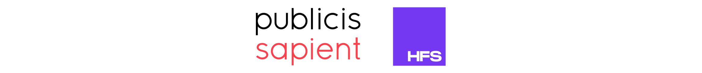 Publicis Sapient and HFS