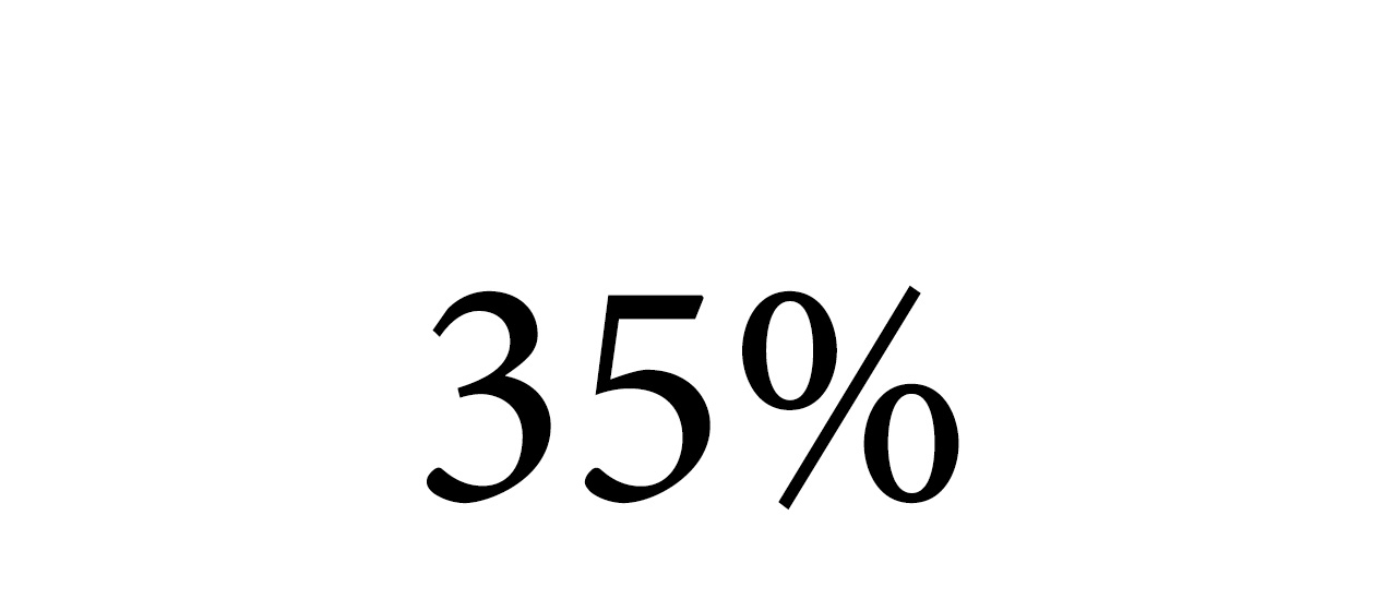 35%