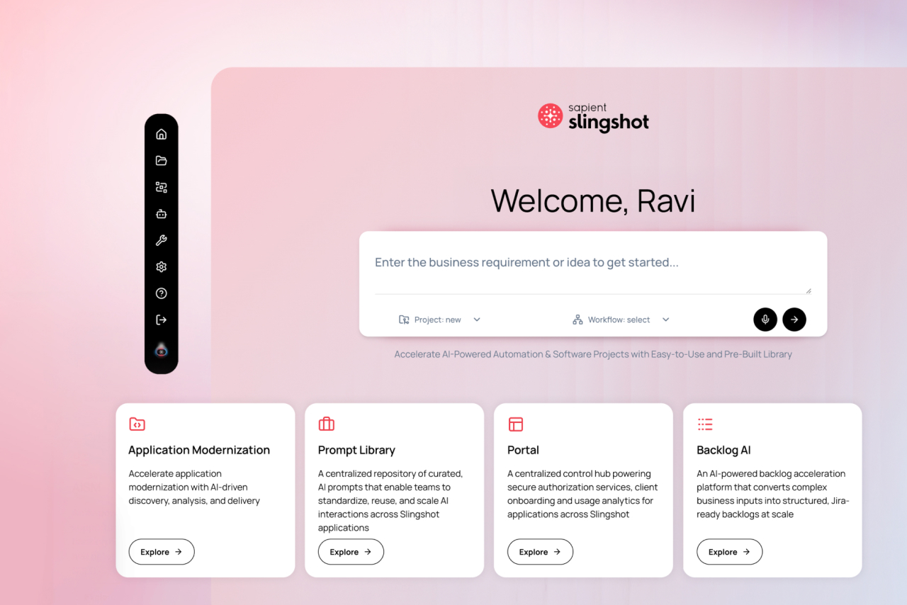 Transform software development with Sapient Slingshot